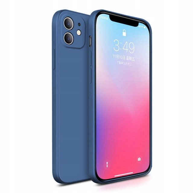 

Etui Granatowe Liquid do Apple iPhone 12