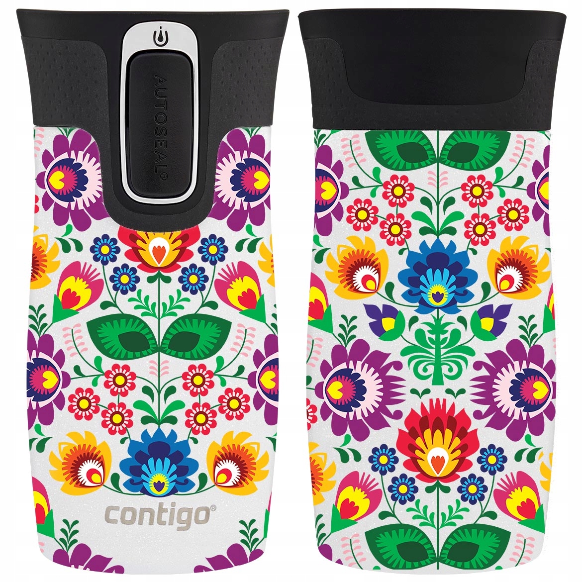 Kubek termiczny Contigo West Loop Mini 300ml Biały metalik Folklor