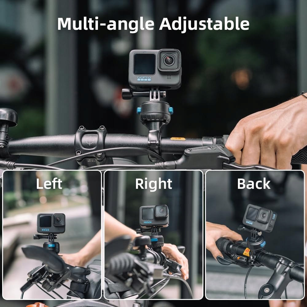 Magnetyczny Uchwyt Na Kierownicę GoPro Osmo Amortyzowany SUREWO — miniatura 7