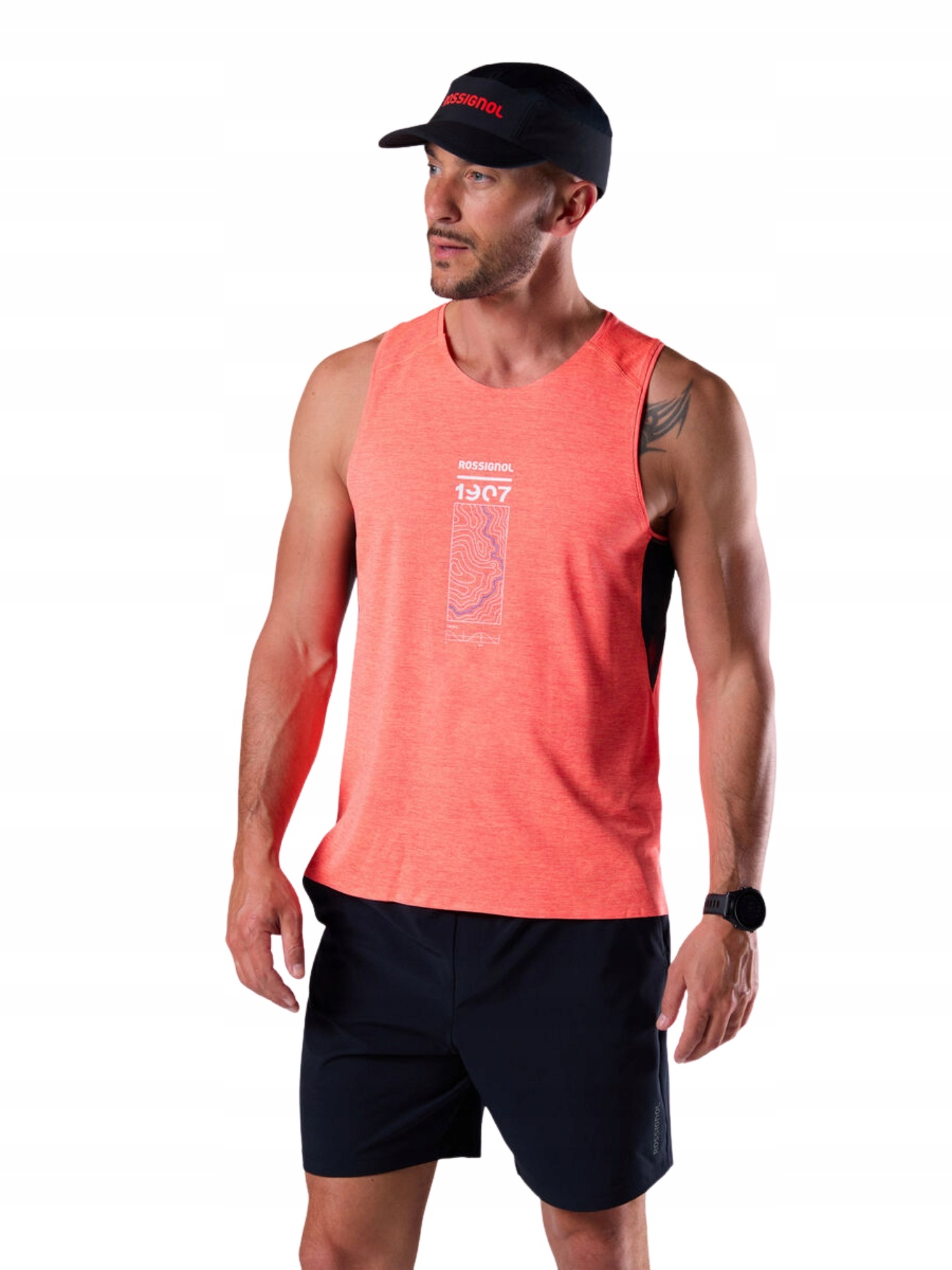 Pánské tílko Rossignol Sapa Ultra Tank Top červené XL