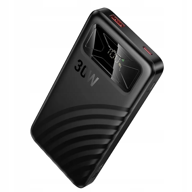Powerbanka 10000 mAh Qc Pd 30W 3A Hoco Q42 černá