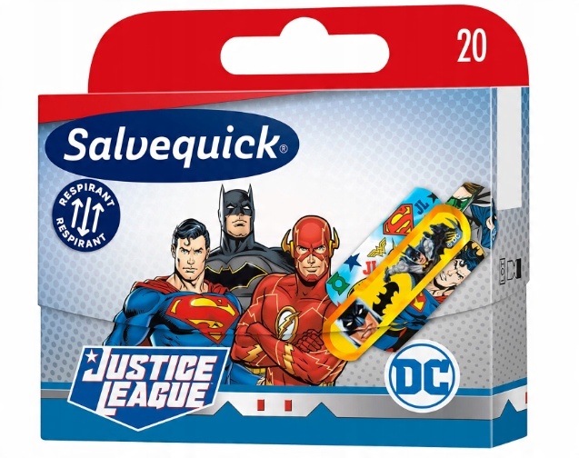 

Salvequick Justice League plastry dla dzieci 20szt