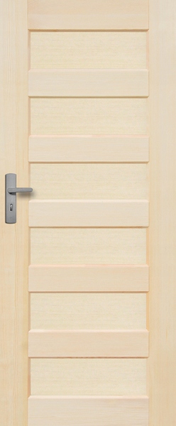 DRZWI WEWNĘTRZNE MANHATTAN RADEX SOSNOWE PEŁNE 80