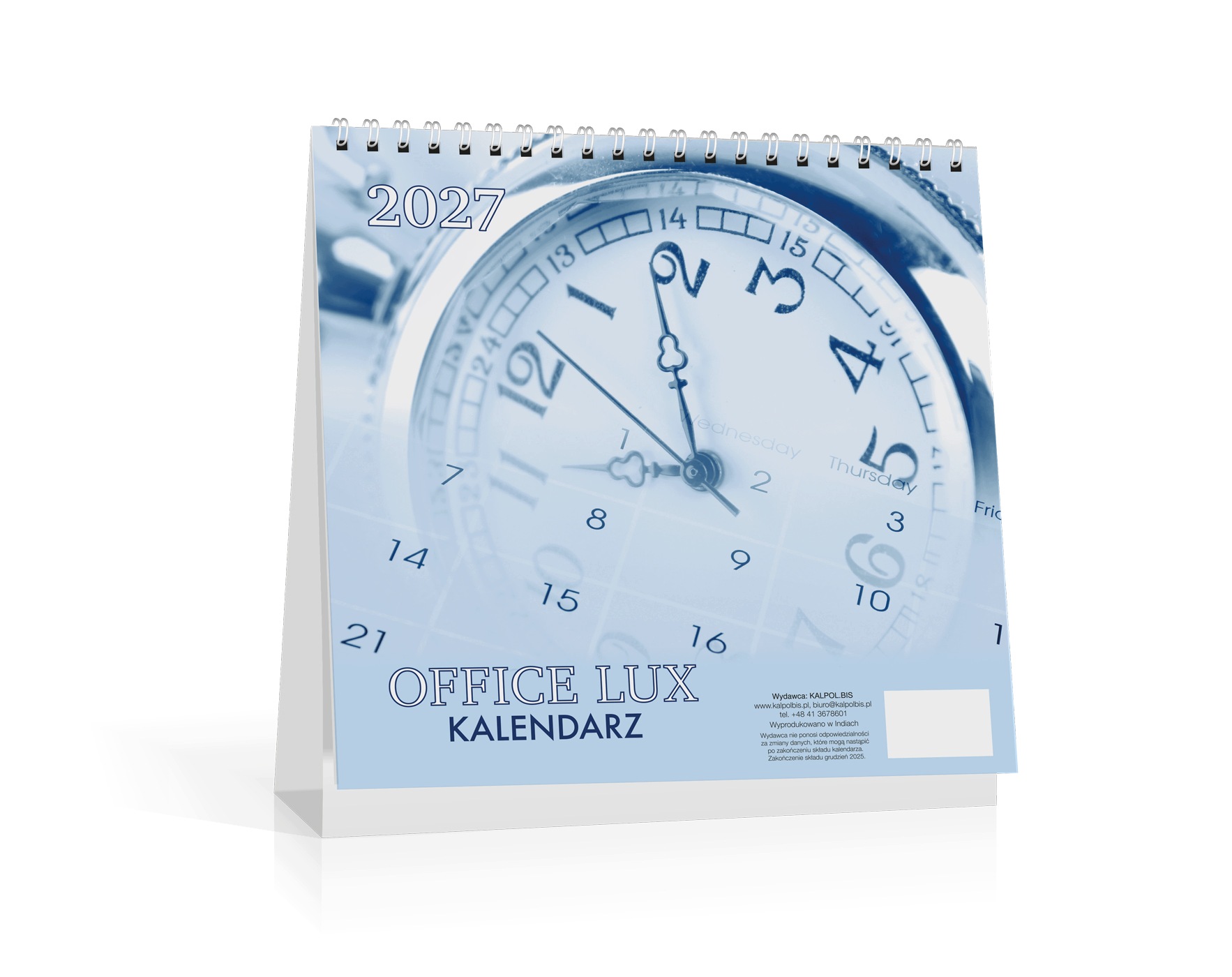 Kalendarz biurkowy Office Lux 2027