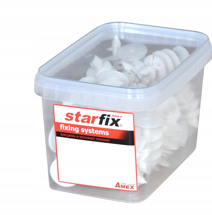 Šroubovací kolík do polystyrenu K82 4x60 šneky šroub (40 ks) Starfix