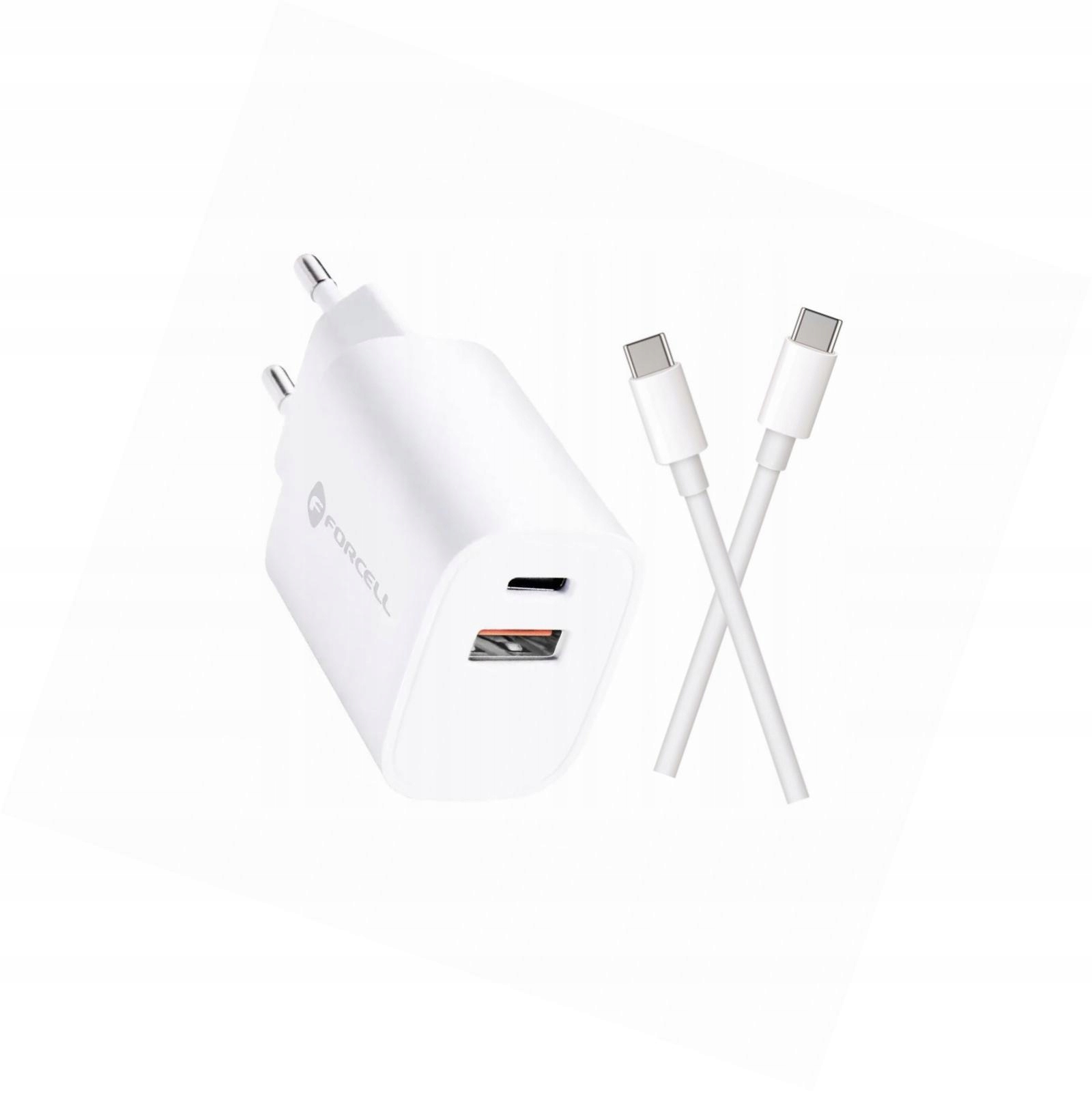 Szybka ładowarka 30W 2 wejścia z kablem Usb-c do Samsung Galaxy M33 5G