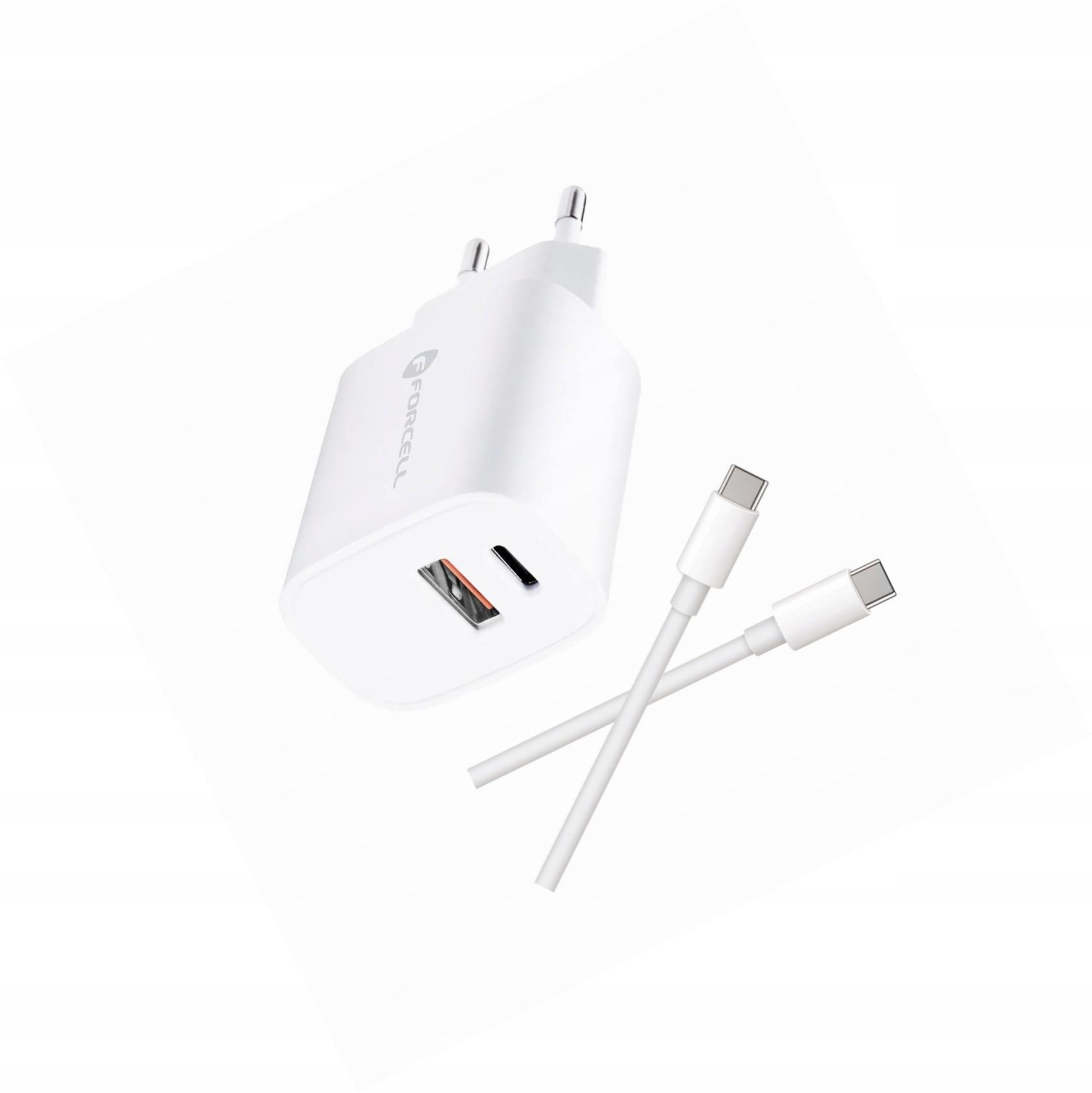 Szybka ładowarka 30W 2 wejścia z kablem Usb-c do Xiaomi Poco M4 Pro 5G