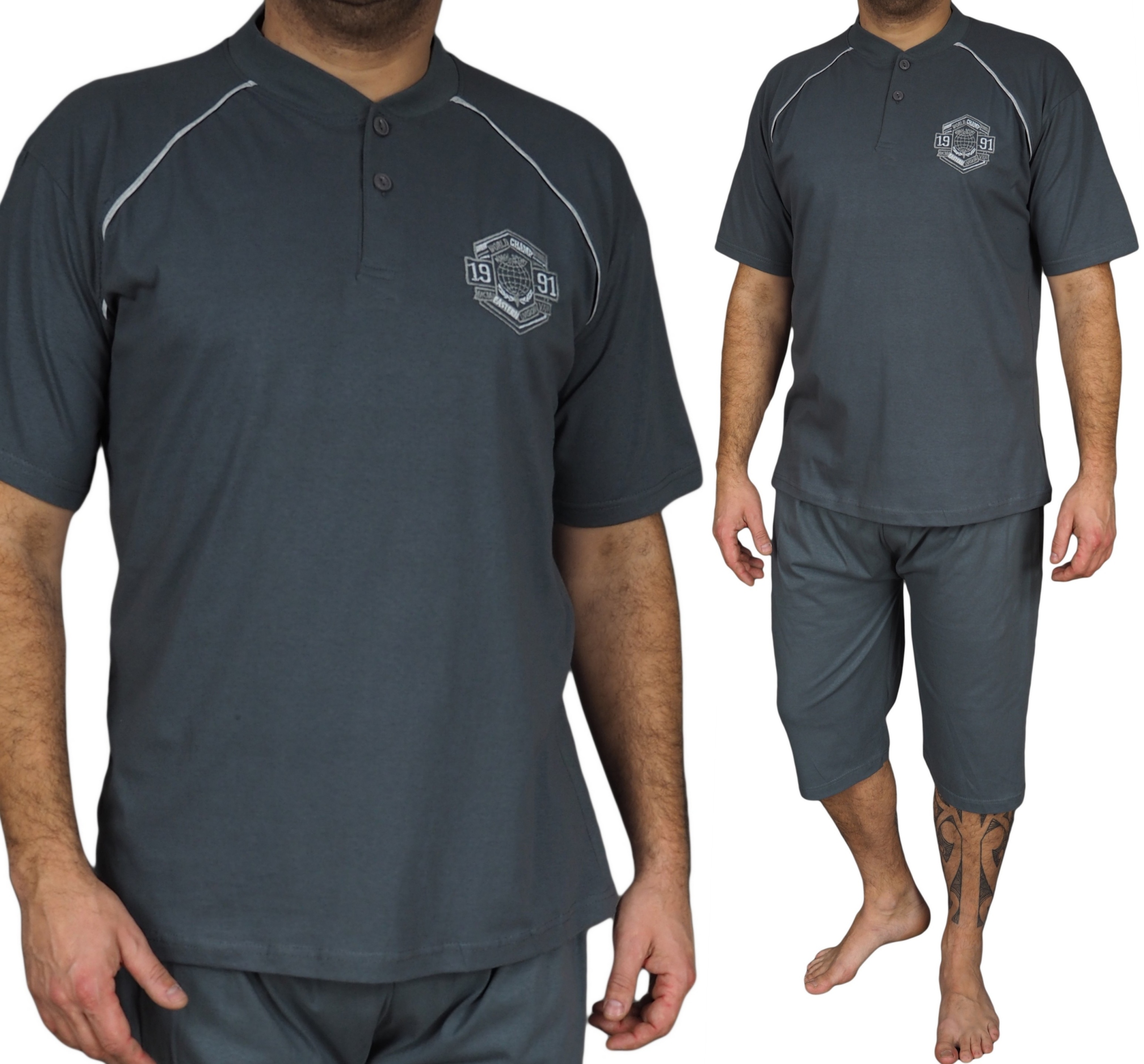 

Piżama Męska 3XL rybaczki Bawełna 100% nowość 3XL