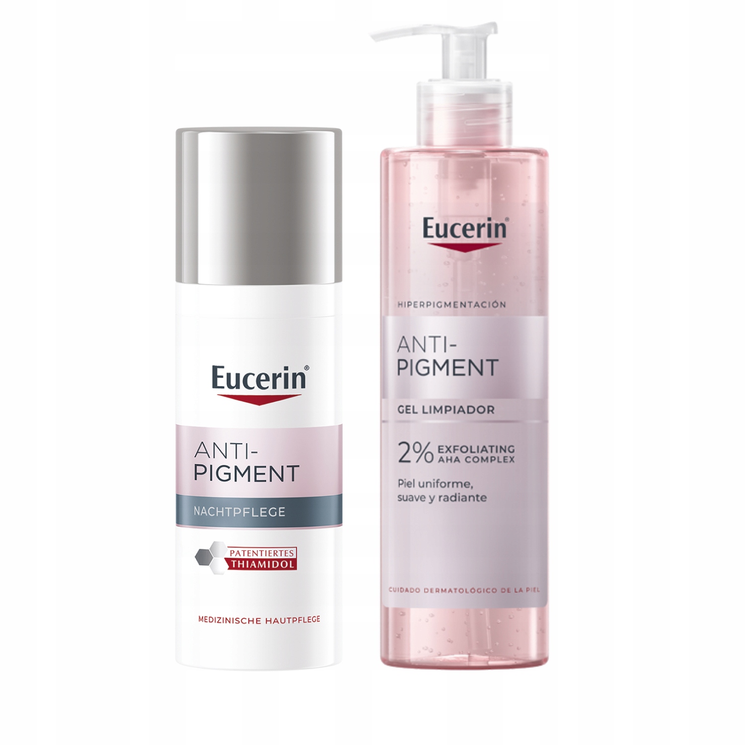 Eucerin Anti Pigment Krem na przebarwienia na noc 50ml Żel do mycia 400ml