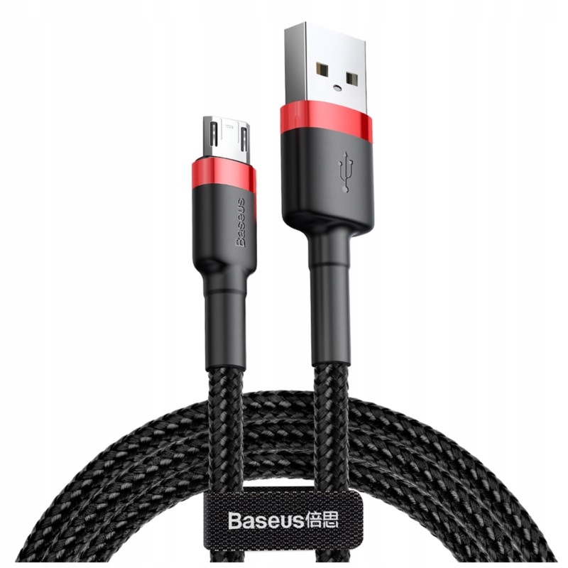 

Baseus mocny Kabel Micro-USB dwustronny wtyk 2m