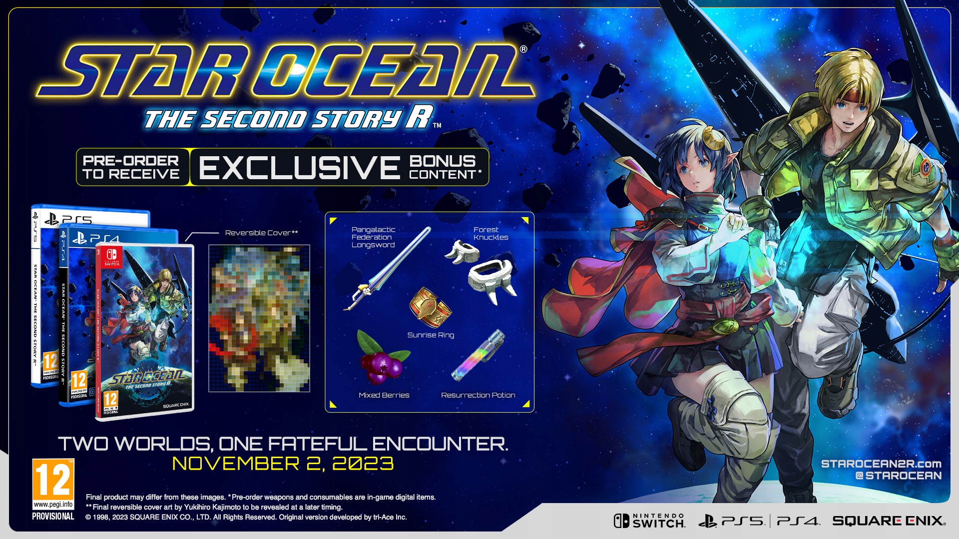 Star Ocean The Second Story R PS4 Platforma PS4