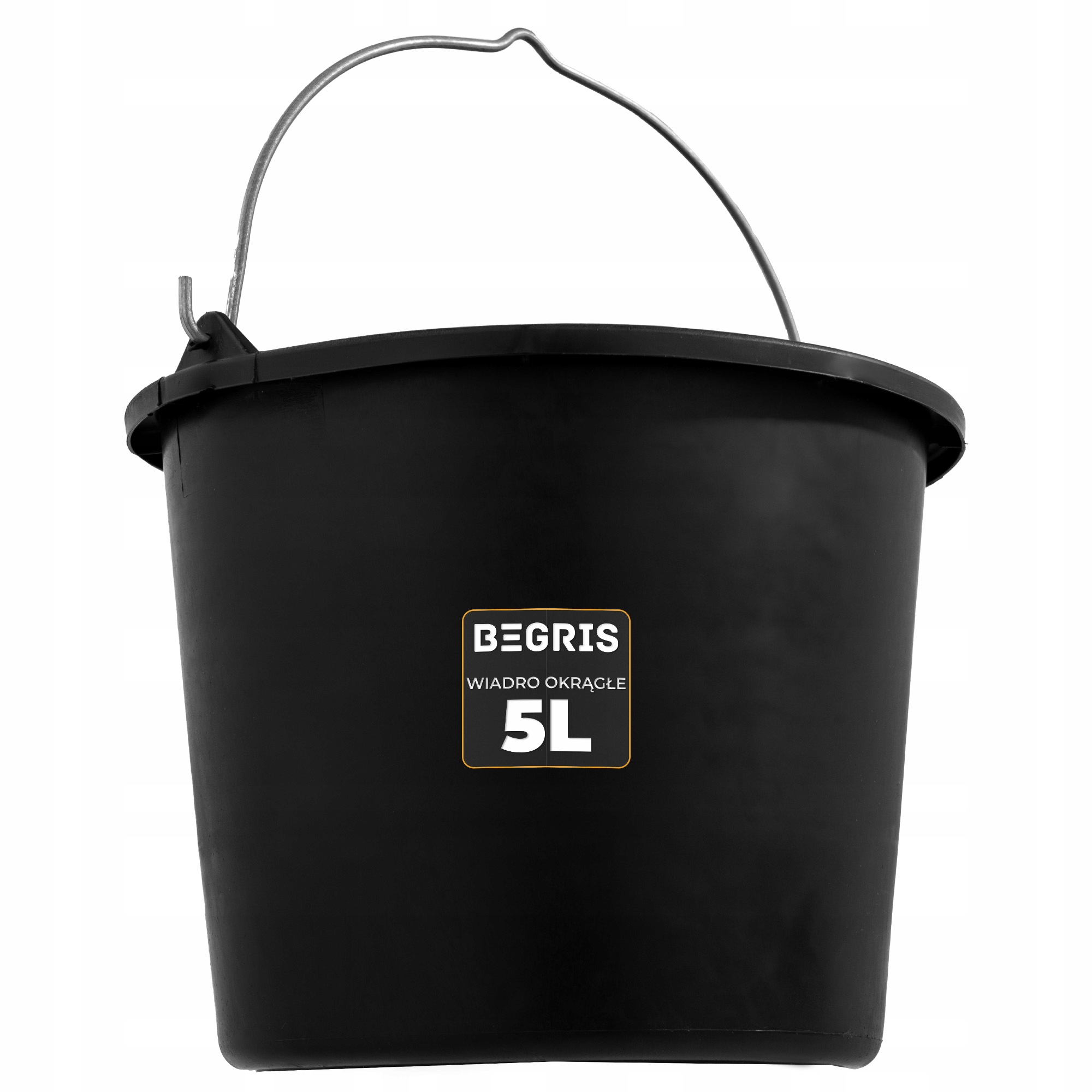 WIADRO BUDOWLANE GOSPODARCZE CZARNE 5L Rodzaj wiadro
