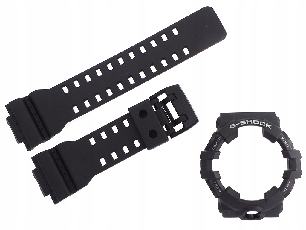 Casio pásek a bezel GA-700 GA-710 Originál Černý