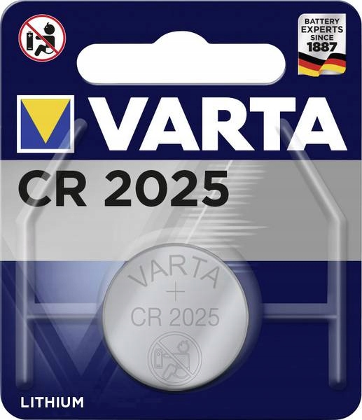

Bateria Varta CR2025 Guzikowa Litowa 3V Zegarkowa