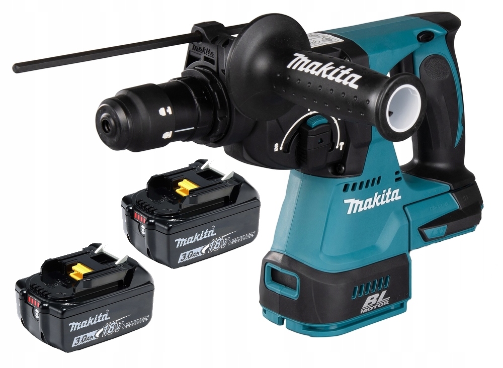 Makita Młotowiertarka Wiertarka Udarowa Lxt 18V 2J 2x3Ah BL1830 DHR243Z