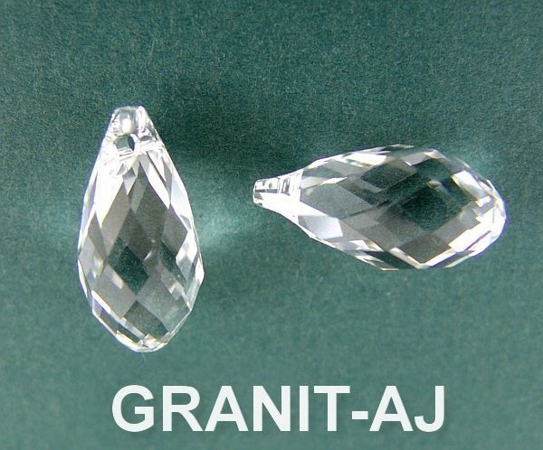 6010 13 mm Kryształ Briolette Crystal Okazja!