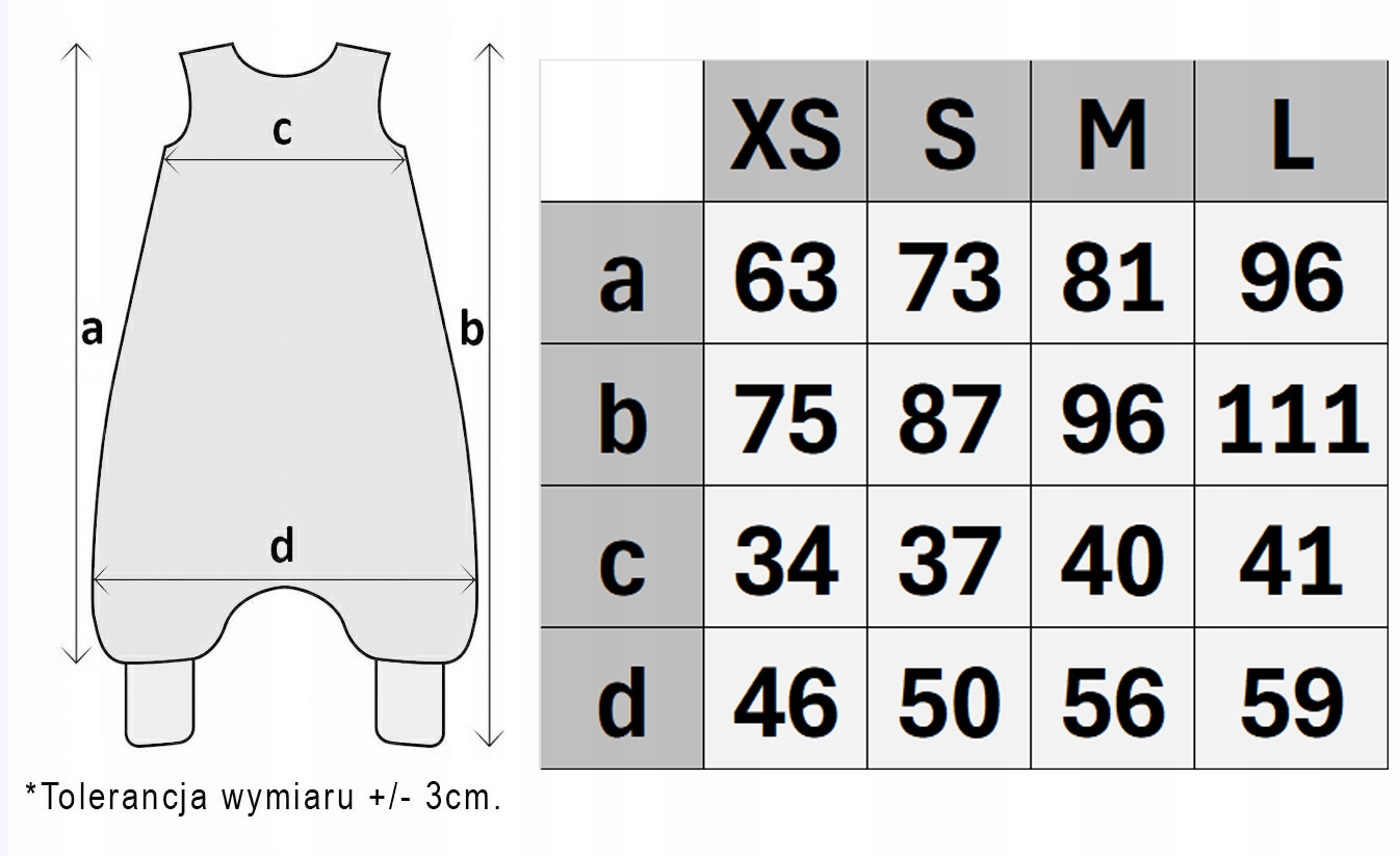 OCIEPLANY ŚPIWOREK Z NOGAWKAMI 92-104 M 1 TOG BAWEŁNA 100% PRODUKT POLSKI Długość 100 cm