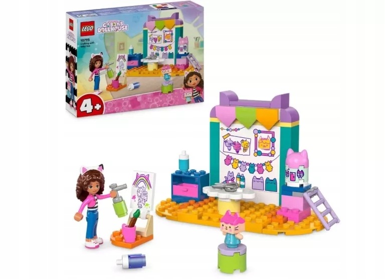 Lego Koci Domek Gabi 4+ Prace Ręczne Z Tekturzątkiem 10795