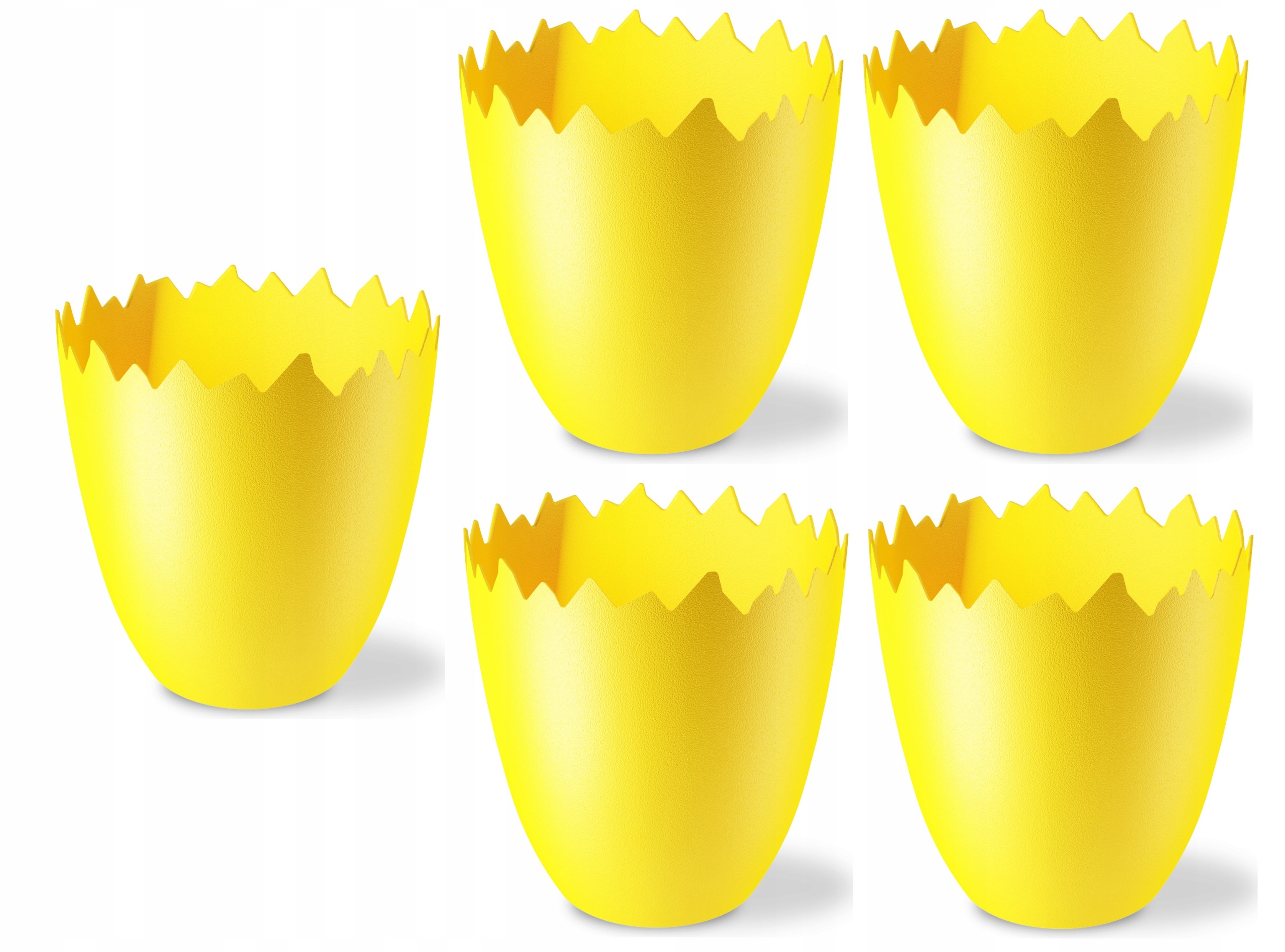 OSŁONKA na RZEŻUCHĘ KOMPOZYCJĘ JAJKO SKORUPKA WIELKANOC ZESTAW 5 SZT.