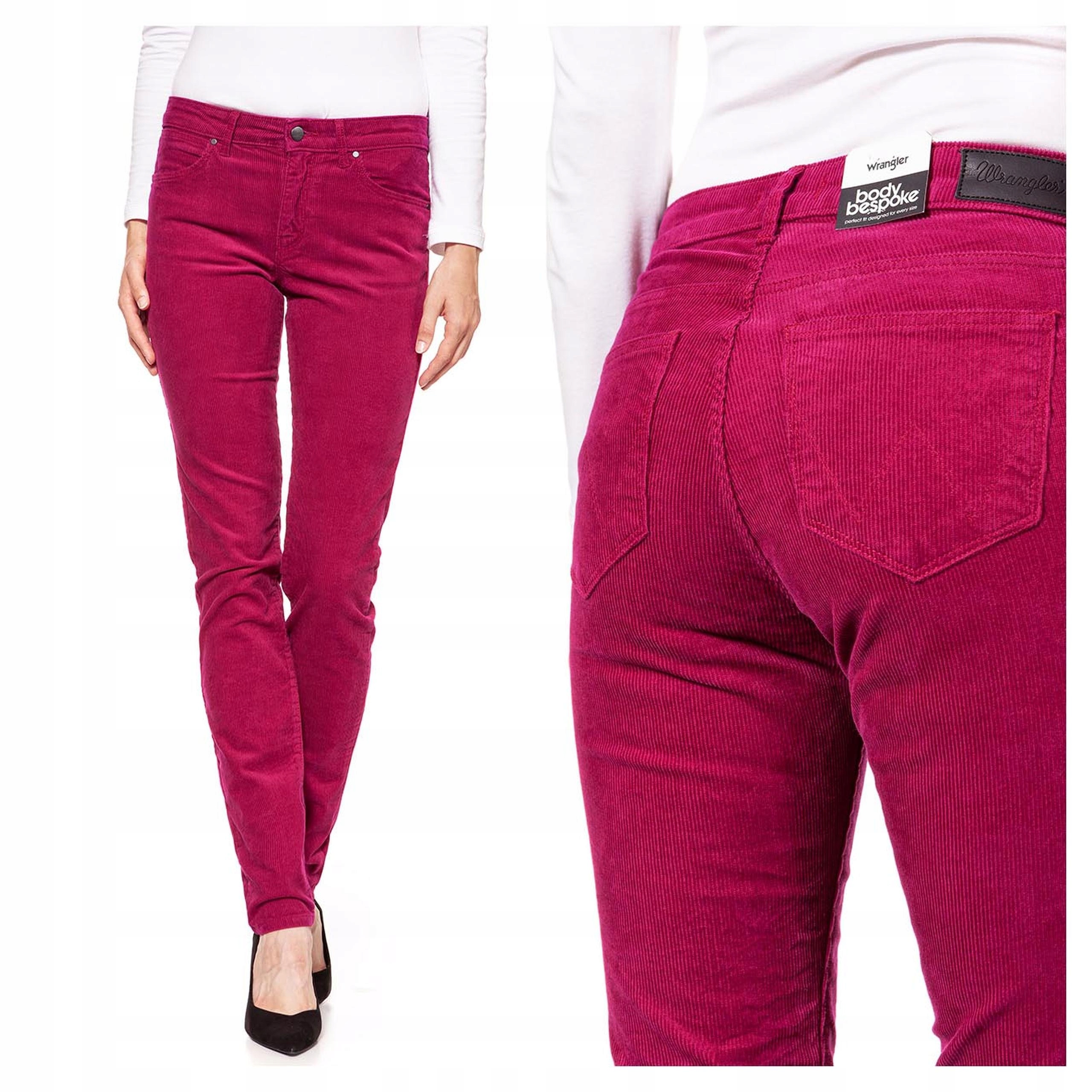 Wrangler Dámské Slim Šusťákové Kalhoty W27 L32