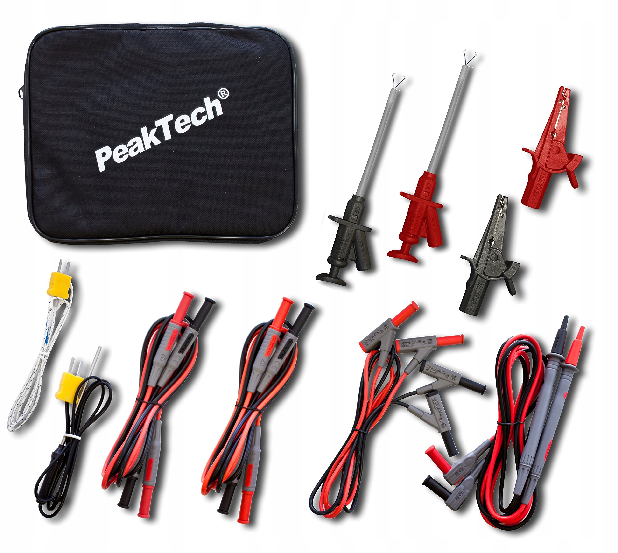 PeakTech P 8200 - Zestaw akcesoriów pomiarowych z Kod producenta 8200