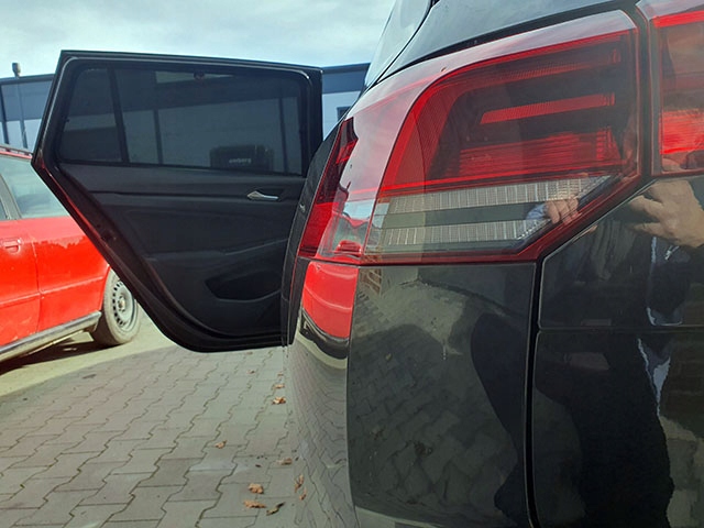 Zasłonki osłony przeciwsłoneczne do VW Volkswagen Golf 8 VIII Kombi od 2019 Producent Solarride