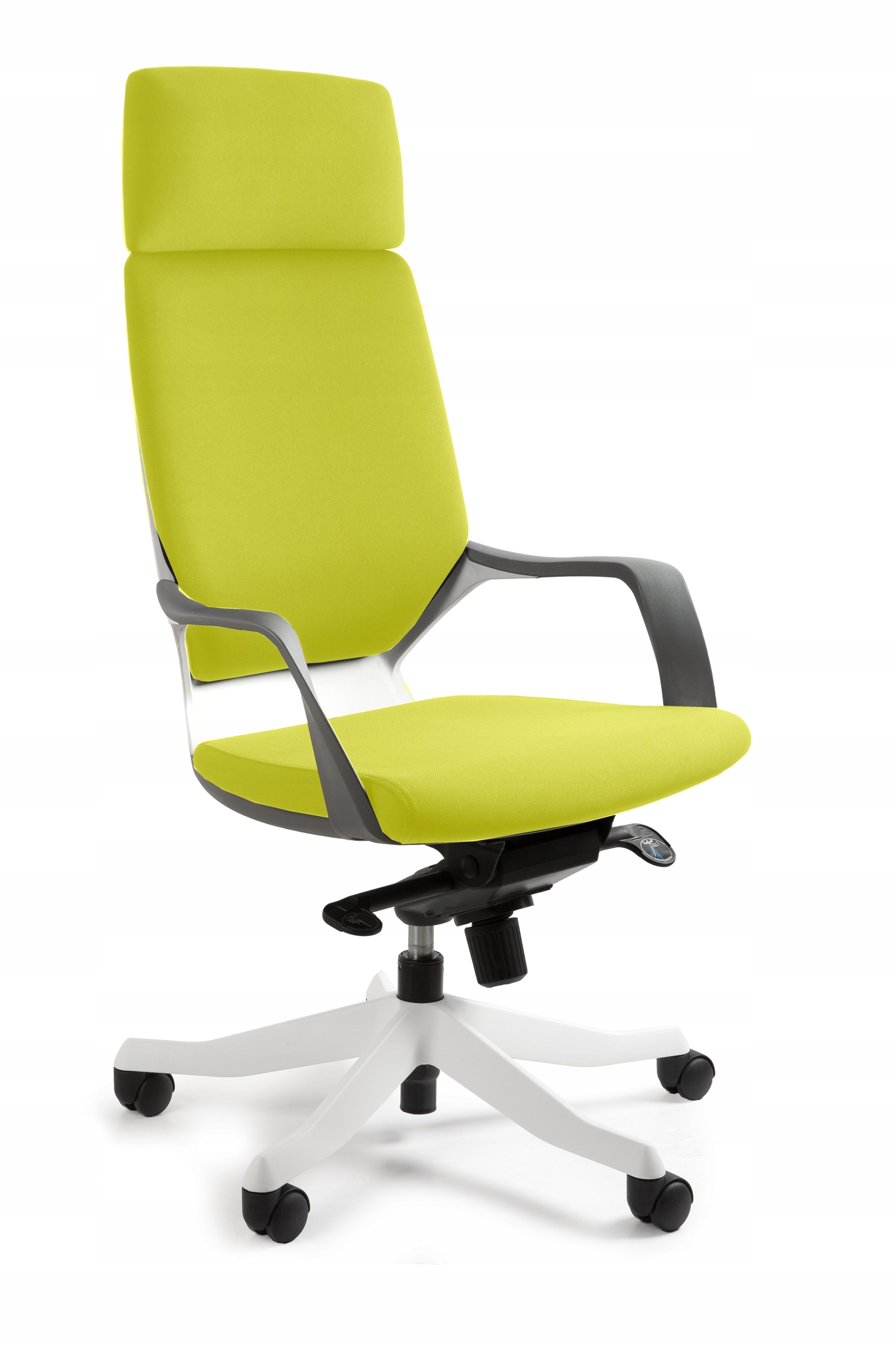 Krzesło Obrotowe Apollo Zielone Biurowe Tkanina