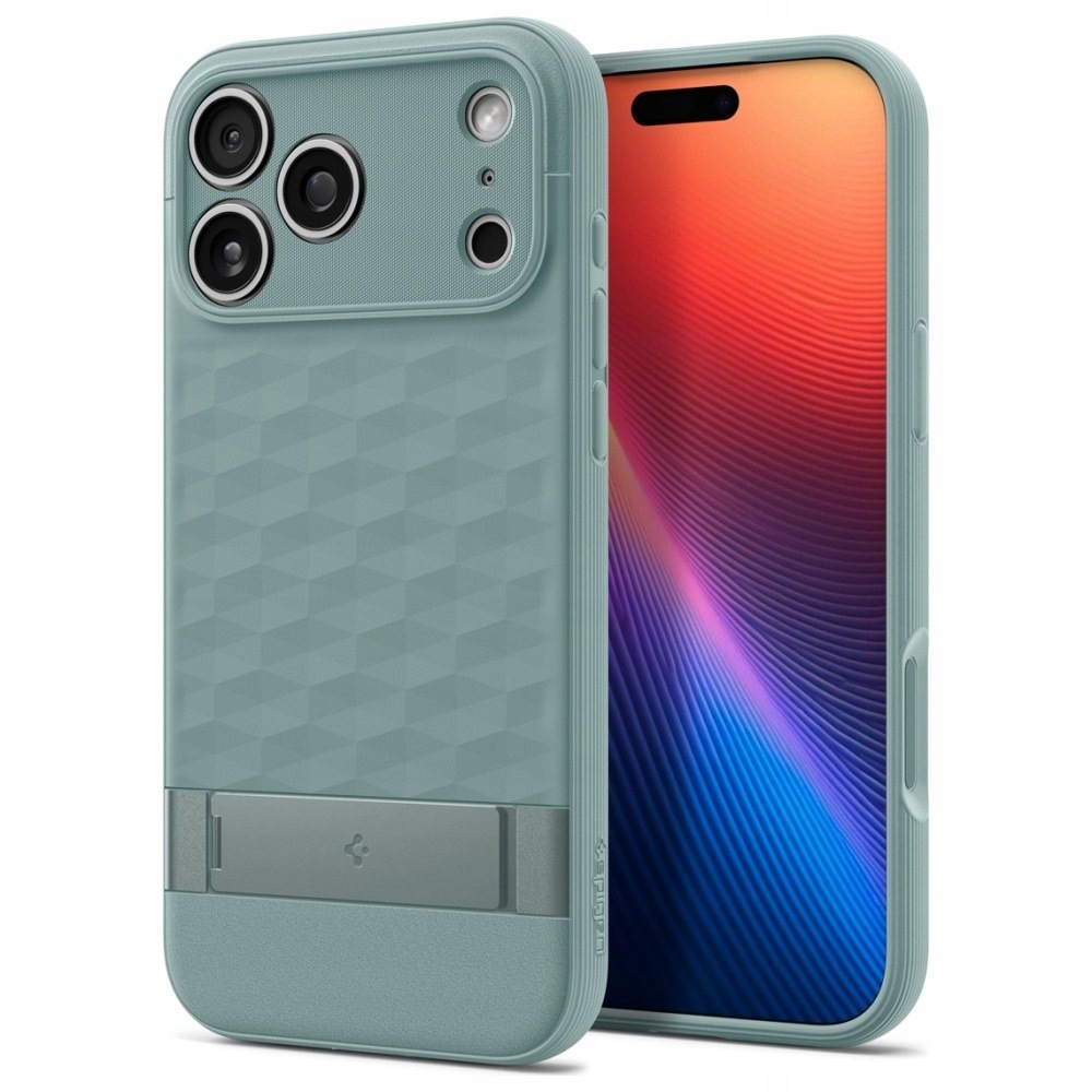 Etui Spigen Parallax "s" Mag MagSafe do iPhone 17 Pro Max zielon