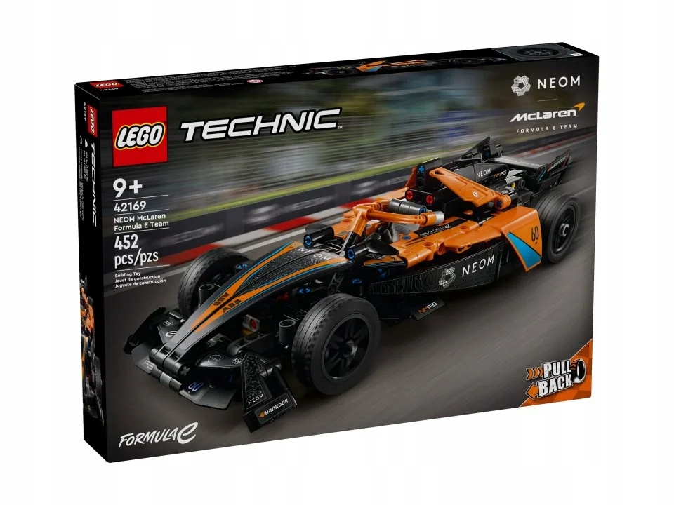 LEGO TECHNIC NEOM McLaren Formula E Race Car 42169