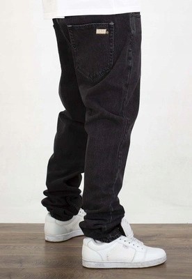 Kalhoty Mass Regular Fit Box black washed