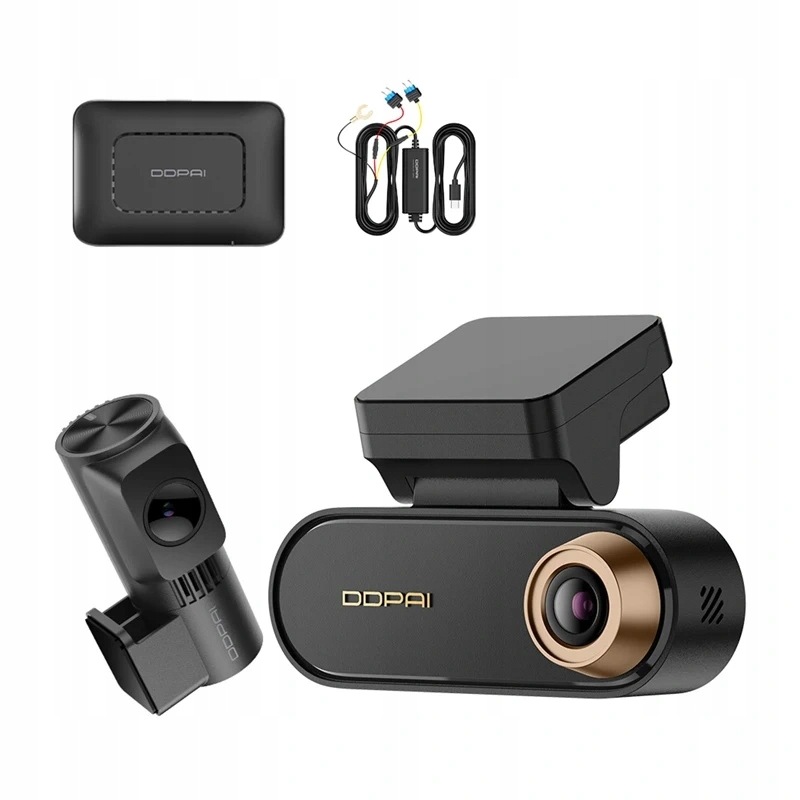 Wideorejestrator Samochodowy Ddpai N5 Pro 4K Hdr Gps Adas Bluetooth Wi-Fi