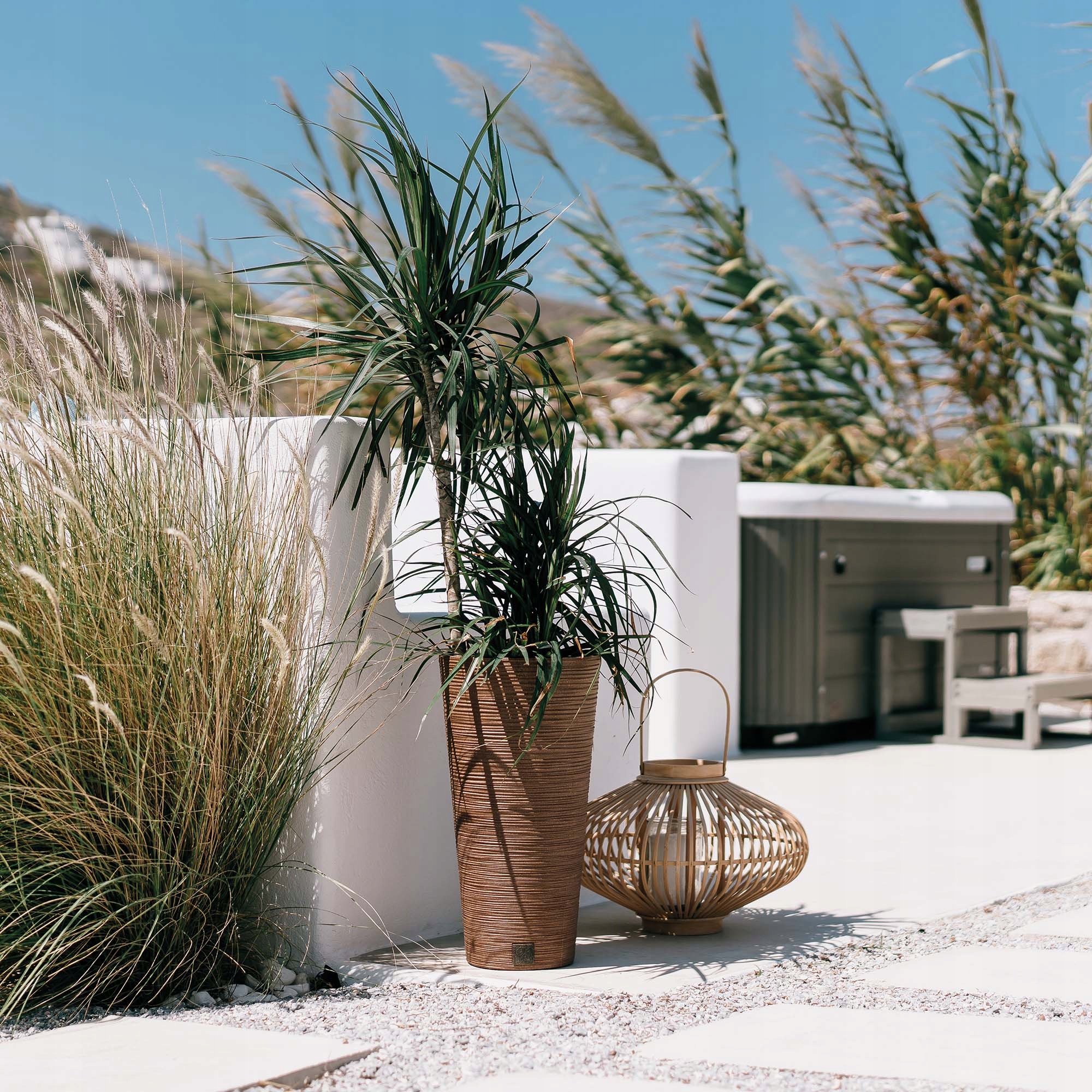 DONICA OGRODOWA DO DOMU NA TARAS OGRÓD WYSOKA x2 Stan opakowania oryginalne