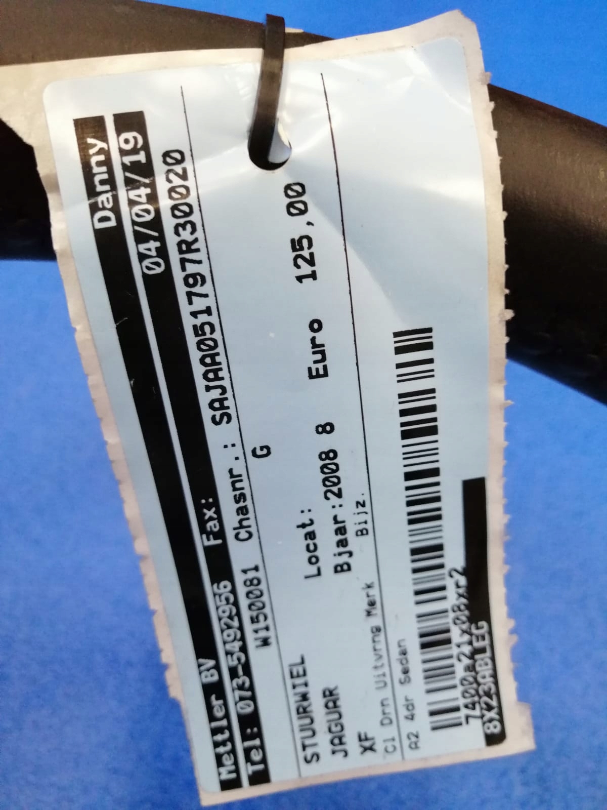 JAGUAR XF lenkrad MULTIFUNKCJA 8X23ABLEG 2008r