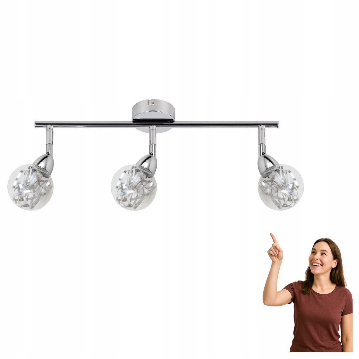 Led spotová reflektorová lampa 3x6W Bolo 93-67647 Candellux