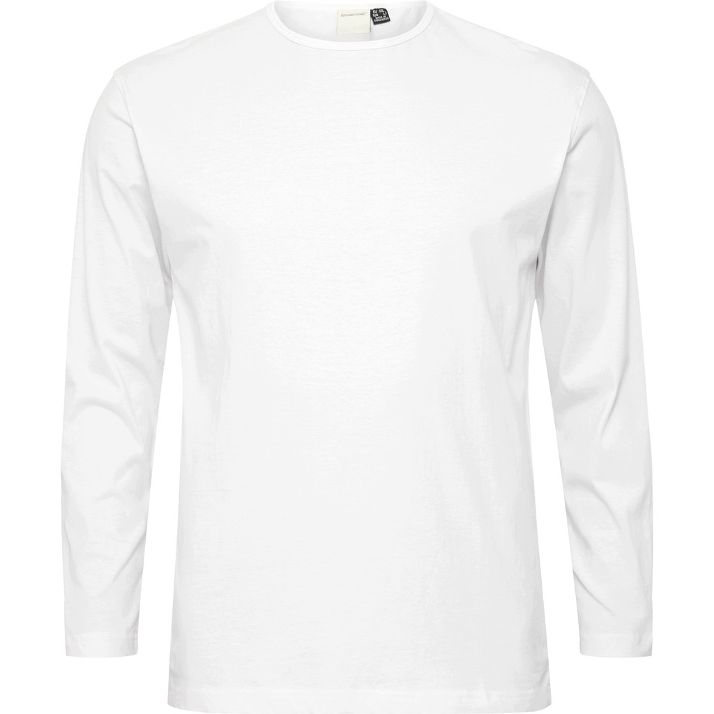 Pánské Tričko s dlouhým rukávem Bílé North Latitude Velké velikosti 6XL