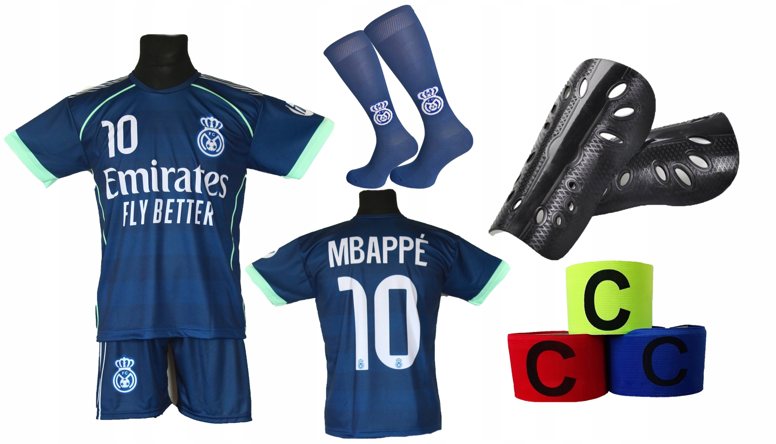 Mbappe komplet fotbalový dres Oo 140
