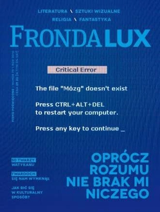 Fronda Lux nr 79 Oprócz rozumu nie brak mi niczego