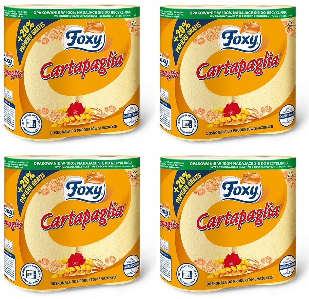 

Foxy Cartapaglia Ręcznik Papierowy Kuchenny 8 szt.