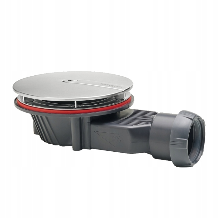 Wirquin odpływ brodzikowy SLIM+ 90mm chrom