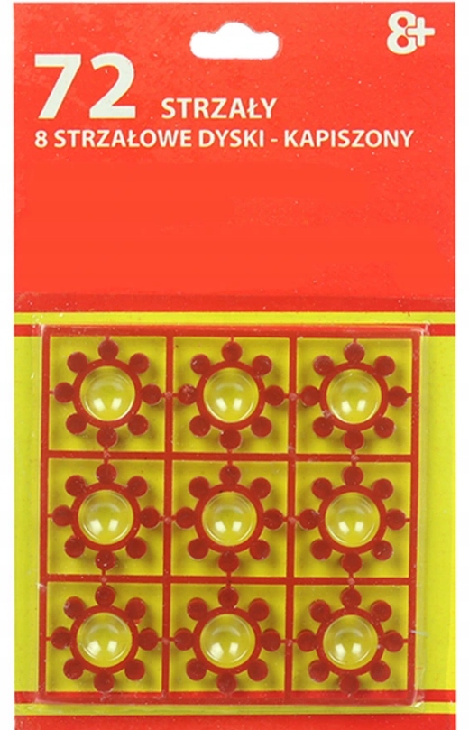 

Kapiszony Spłonka Naboje Do Pistoletu 72 Strzały
