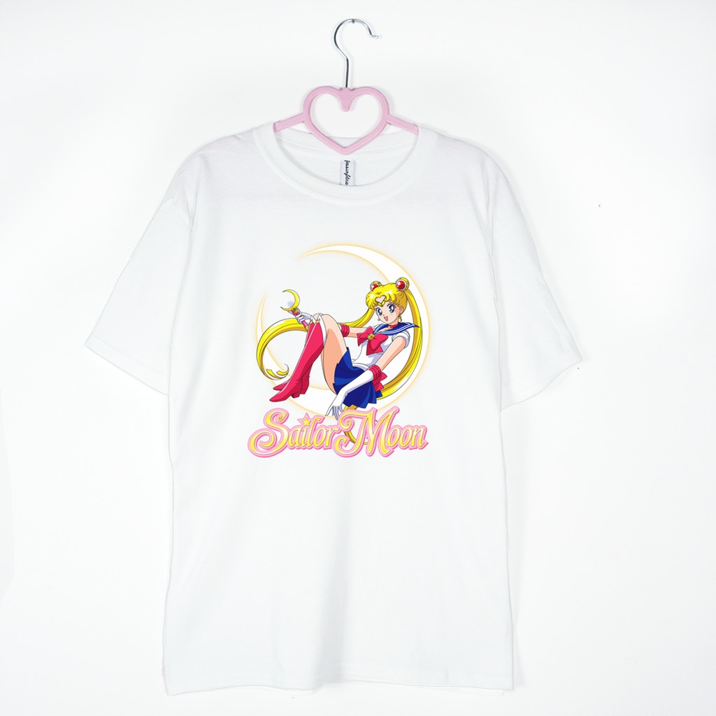 

T-shirt Sailor Moon anime girl koszulka L