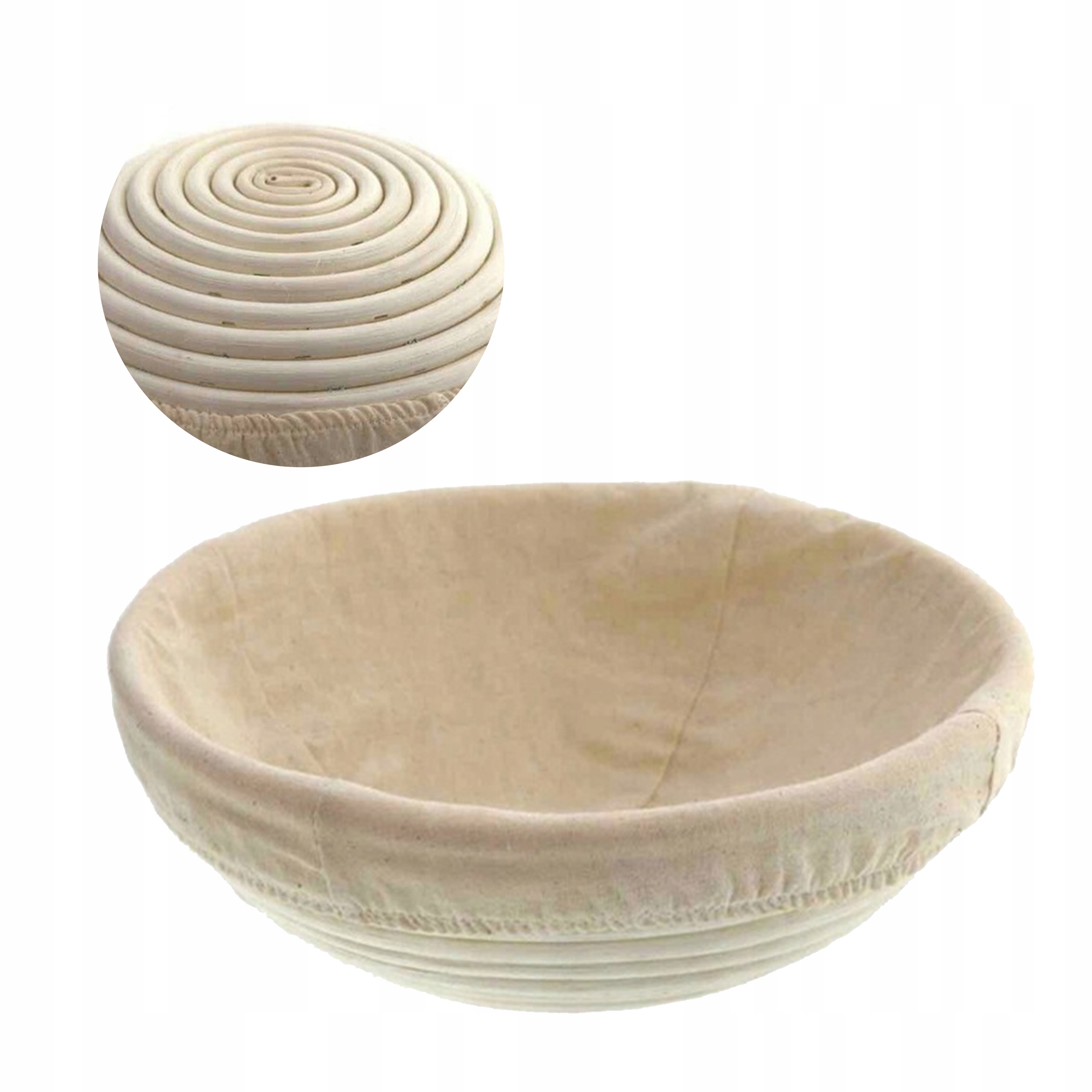

Koszyk Ratan Forma Do Chleba Wyrastania 25 CM