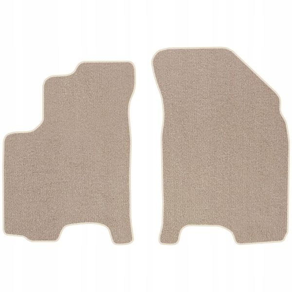 Chevrolet Aveo 06-11 Velurové koberce Comfort Béžová