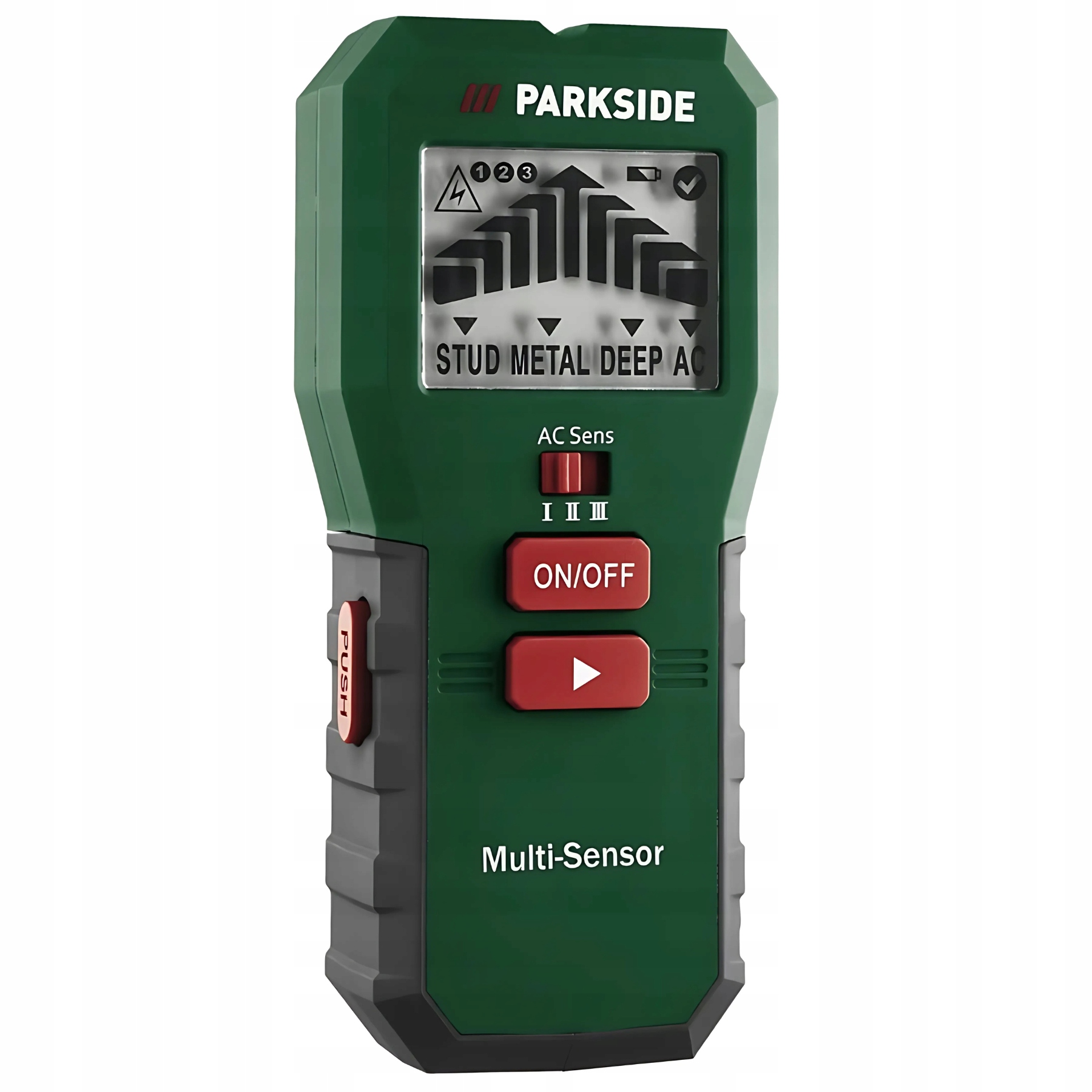 Wielofunkcyjny detektor Wykrywacz drewna metalu przewodów Parkside Pmfd A3