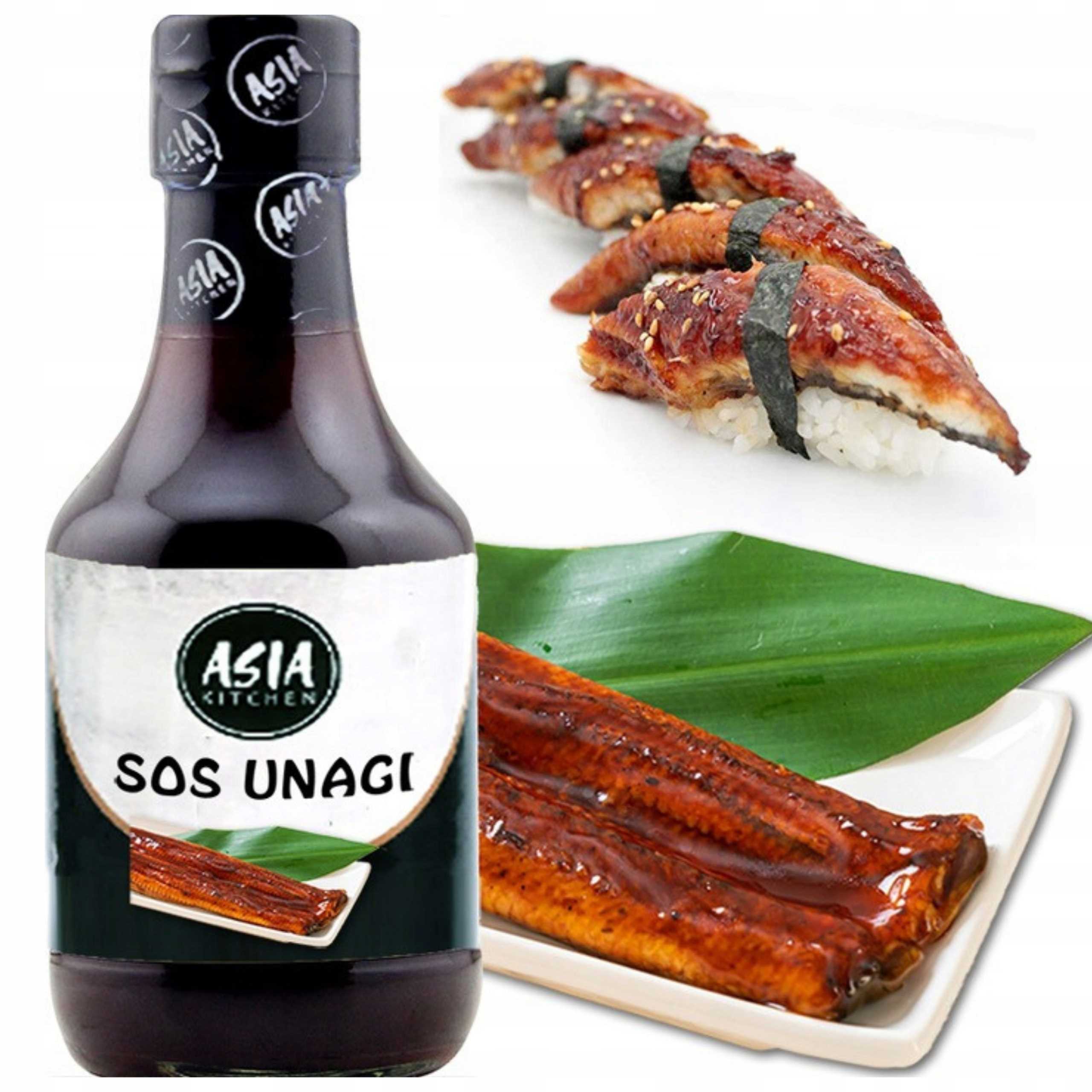 

Sos Unagi 200ml do Sushi Węgorza Gęsty Desly