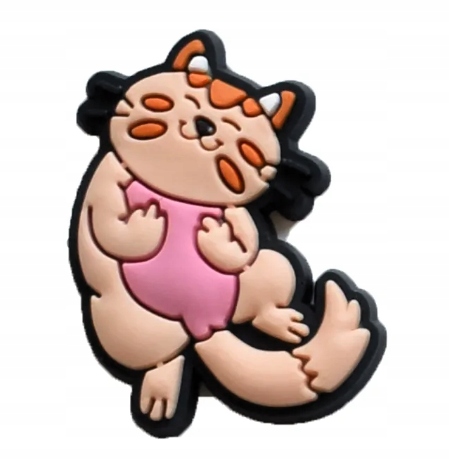 6x Wpinki / Przypinki do butów Crocs i podobnych - Kotki Wzór dominujący mix wzorów