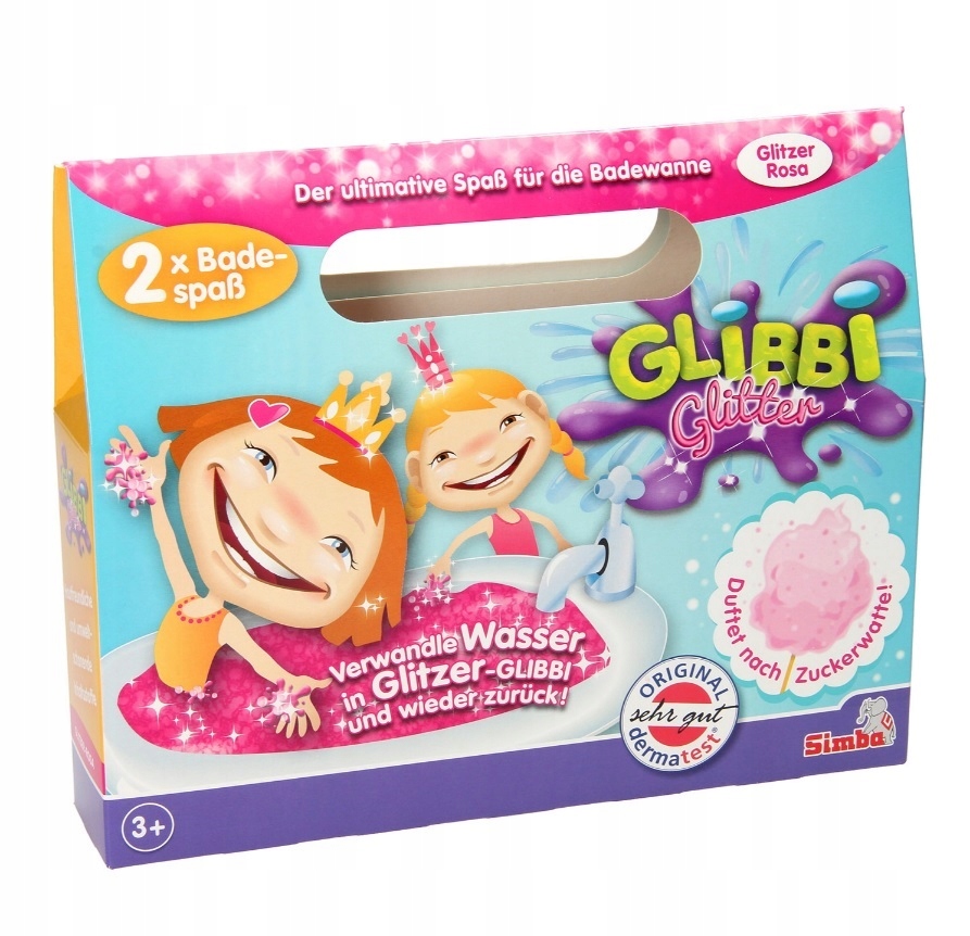 Proszek do kąpieli Simba Glibbi Brokat