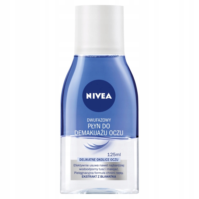 NIVEA DWUFAZOWY PŁYN DO DEMAKIJAŻU OCZU125ML