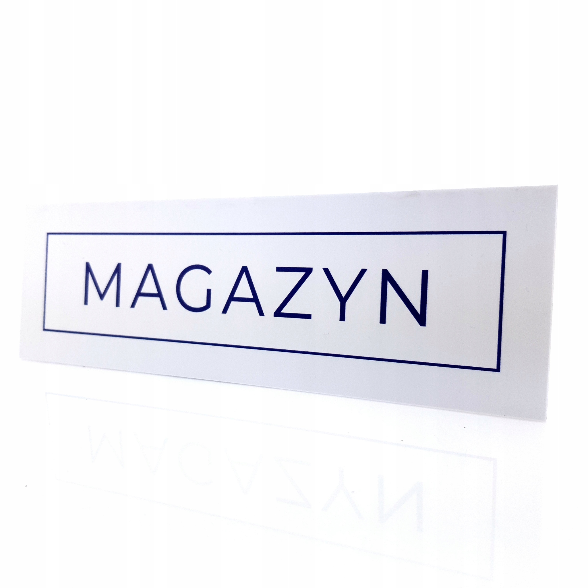 

Tabliczka informacyjna Magazyn 27x9cm