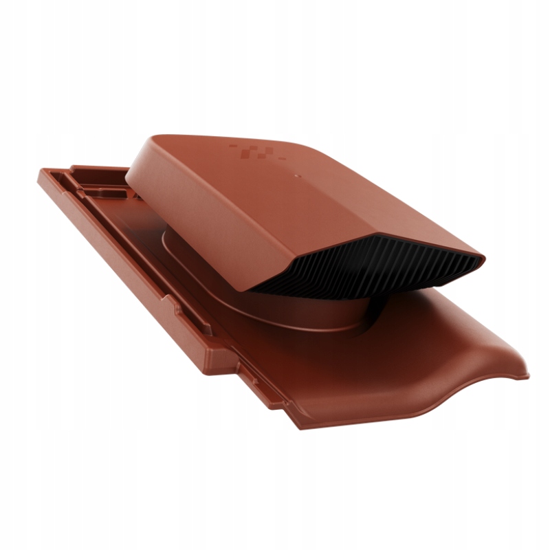 Větrací Ventilátor Braas Rubín 9V Kaštanový